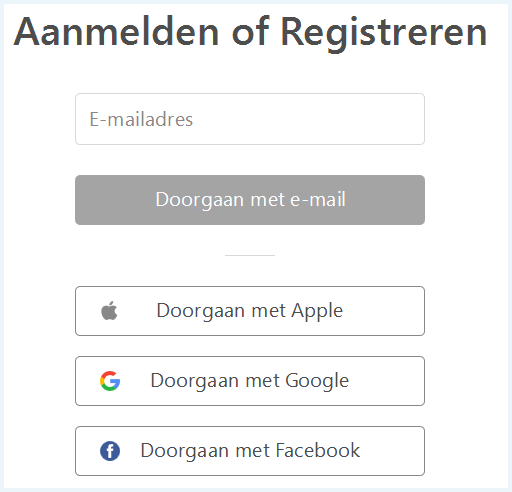 Inlogscherm van AdGuard VPN