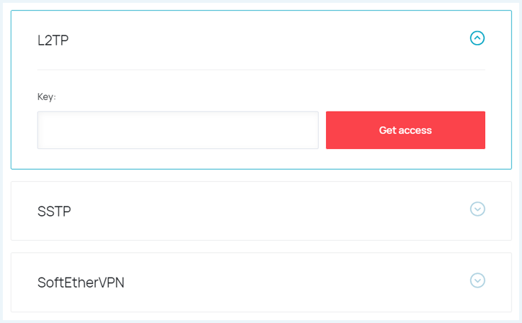 Mogelijke VPN-protocollen voor het verbinden van je router met Whoer VPN