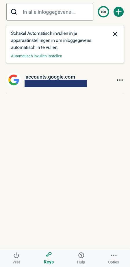 App van ExpressVPN Keys