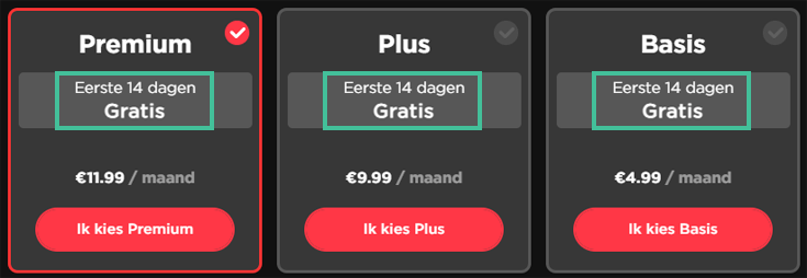 Videoland proefabonnement