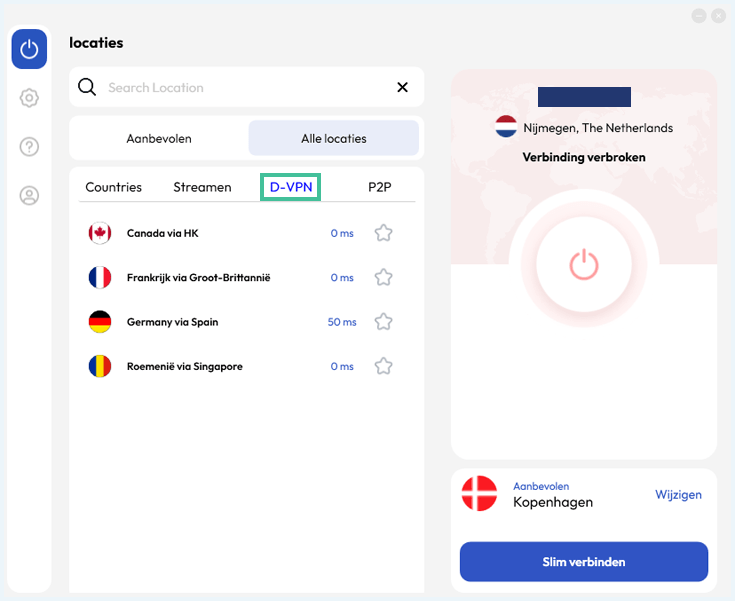 De dubbele VPN-verbindingen van FastestVPN