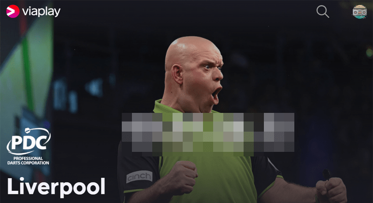 Screenshots Darts met Michael van Gerwen op Viaplay