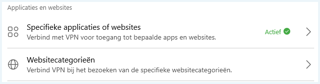 Bitdefender reverse split tunneling feature