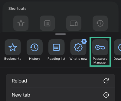 Openen van de wachtwoordmanager van Chrome