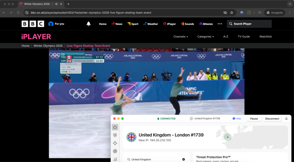 bbciplayer unblocked with nordvpn