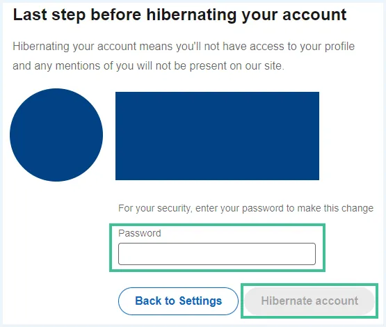 Screenshot-linkedin-hibernate-account-enter-password