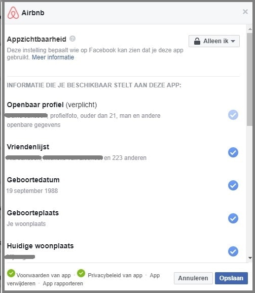 FB privacyinstellingen 3