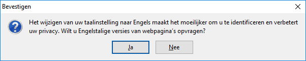 Tor Browser Engels Extra Privacy