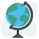 Globe icon