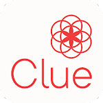 App icoon van de app Period Tracker van Clue
