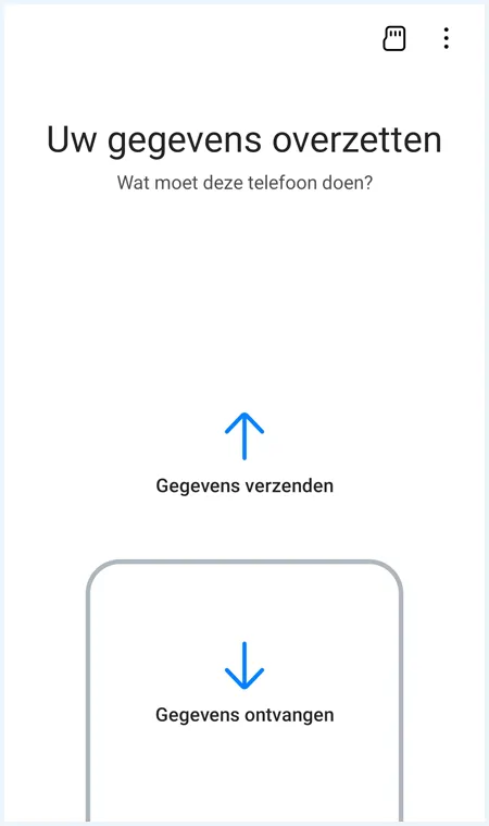 Android scherm 