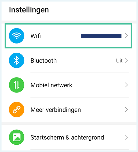 Android scherm