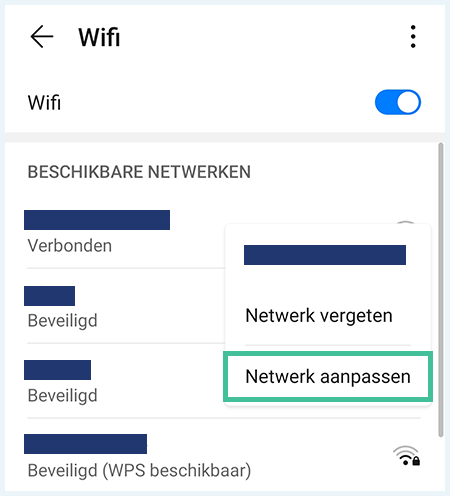 Android scherm
