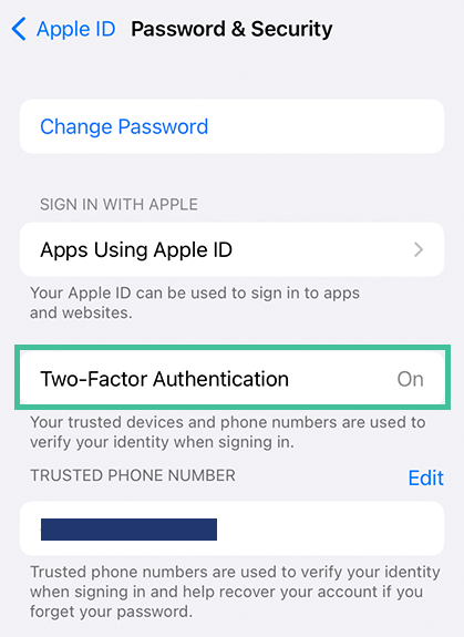 Apple AirTag Two-Factor Authentication