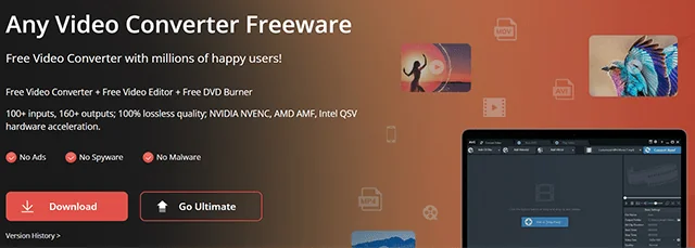 AVC freeware downloadpagina