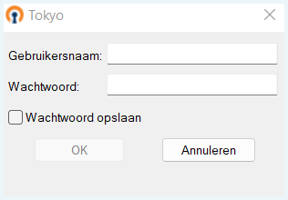 Inlogscherm van Celo VPN