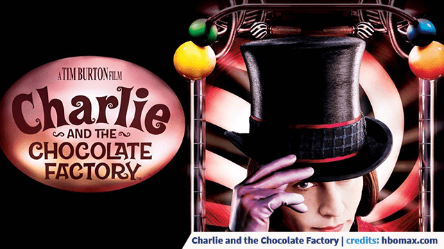 Charlie and the Chocolate Factory banner op HBO Max met bron