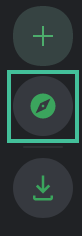 Discord kompas knop