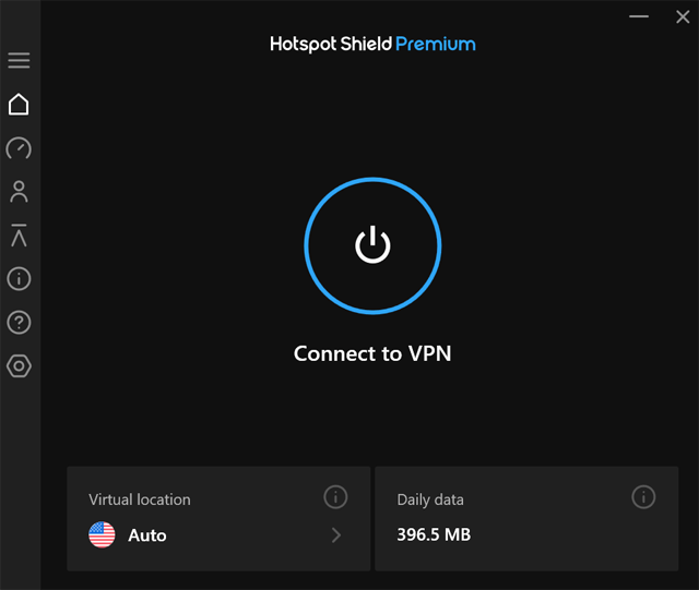 Hotspot Shield VPN uit