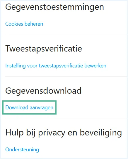 Instagram scherm waarbij