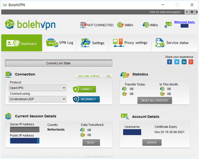 BolehVPN app