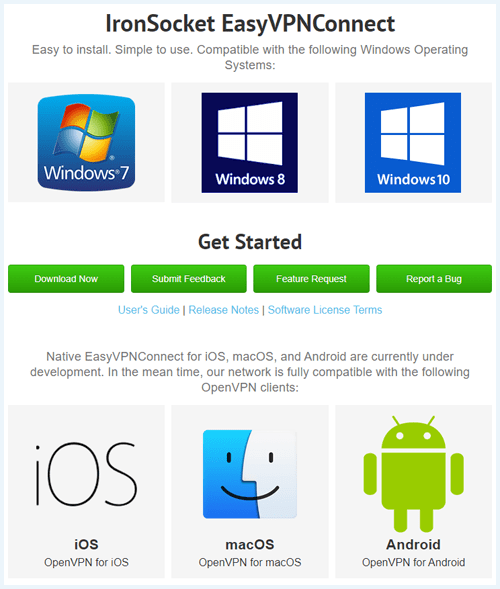 IronSocket downloadpagina