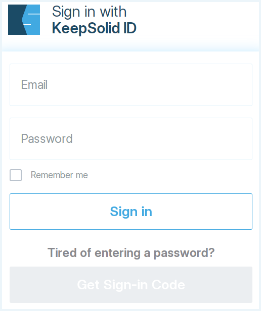 VPN Unlimited login