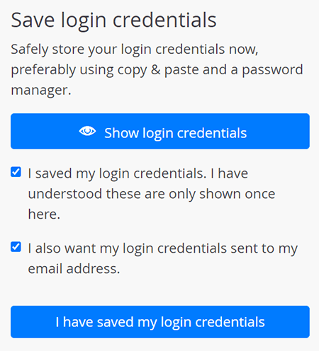 Perfect Privacy VPN melding 