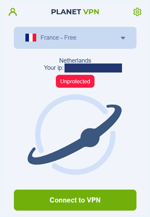 Planet VPN browserextensie