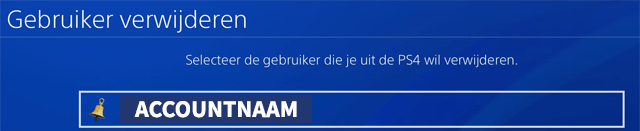 PS4 scherm