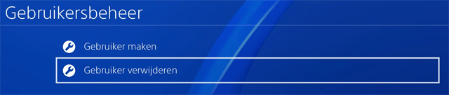 PS4 scherm