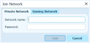 Radmin VPN software formulier