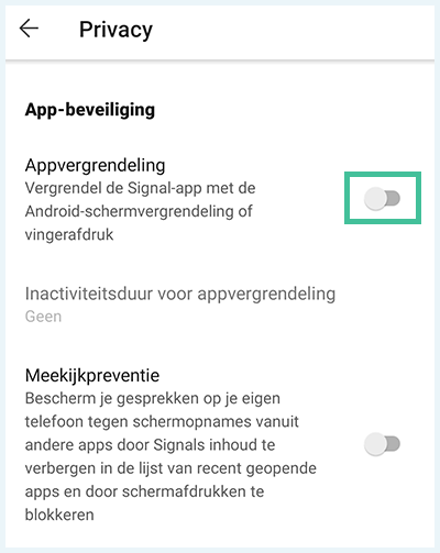 Signal scherm 