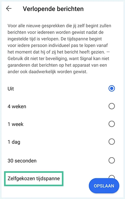 Signal scherm 