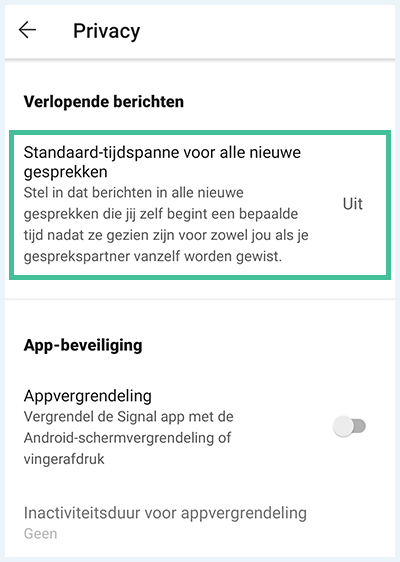 Signal scherm 