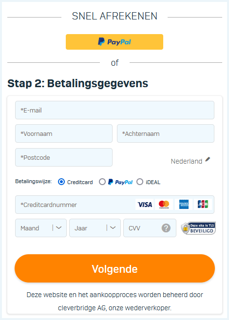 Sophos Home Antivirus Betaalgegevens