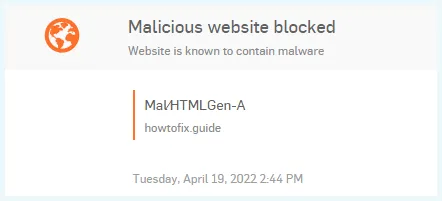 Sophos Home Antivirus Malicious Websites Geblokkeerd