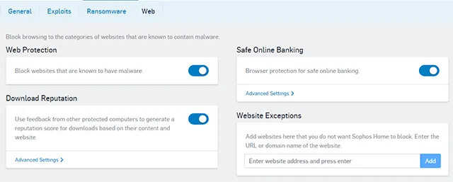 Sophos Home Antivirus