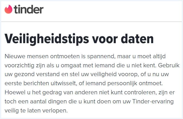 Eerste paragraaf van de pagina