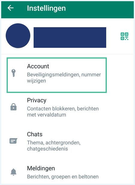 Het scherm
