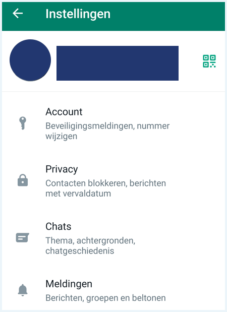 Het scherm