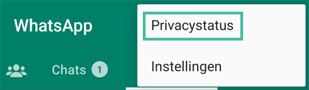 Privacystatus in WhatsApp uitgelicht