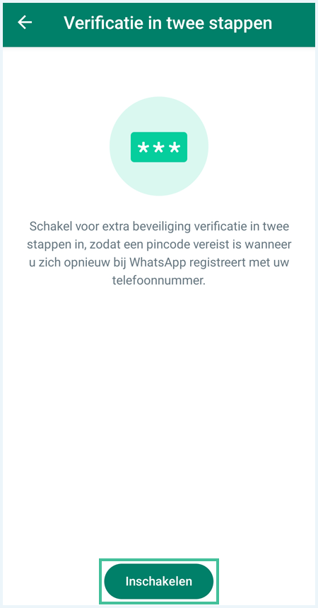 Het scherm