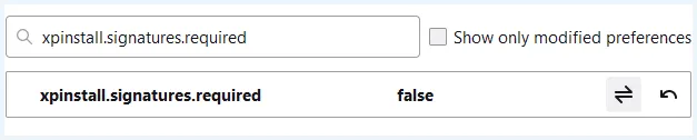 Invoerveld in Tor browser waarbij