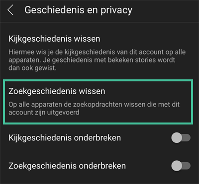 Screenshot van 