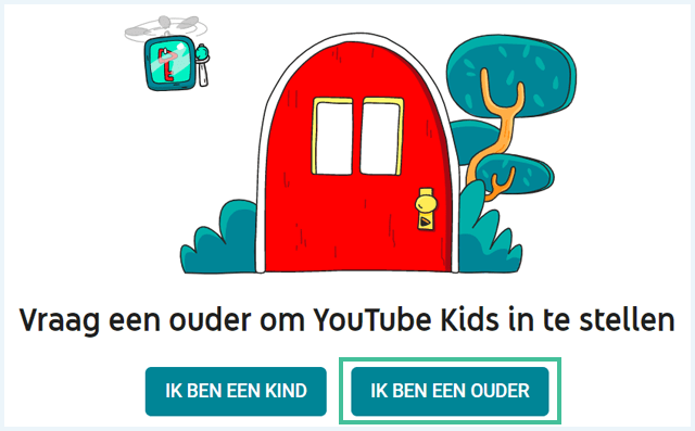 YouTube Kids keuze