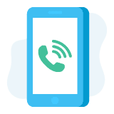 Smartphone met Telefoon Icoon