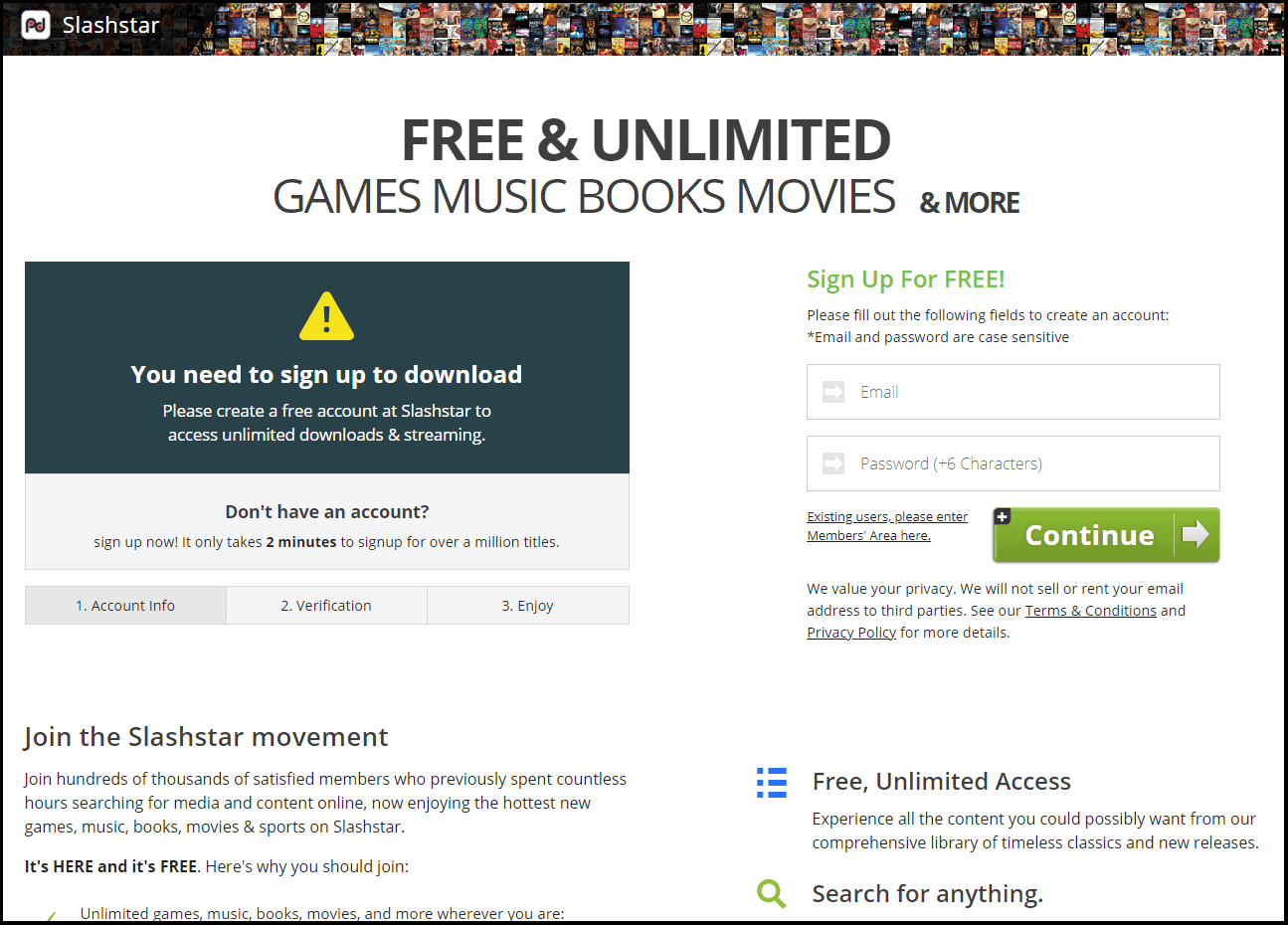 Splashstar screenshot