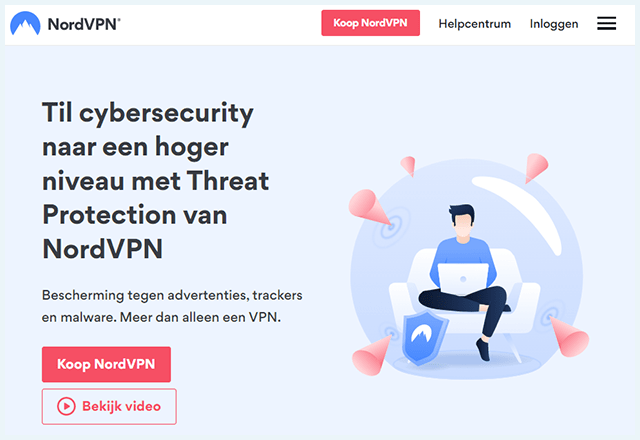 Screenshot Threat Protection NordVPN kopen