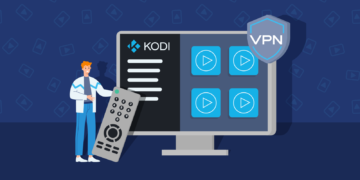 VPN installeren op Kodi Uitgelichte Afbeelding